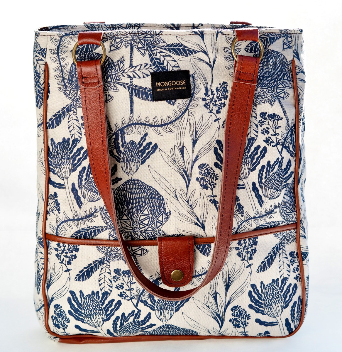 Mongoose Large Shoulder Bag in Fynbos Blue