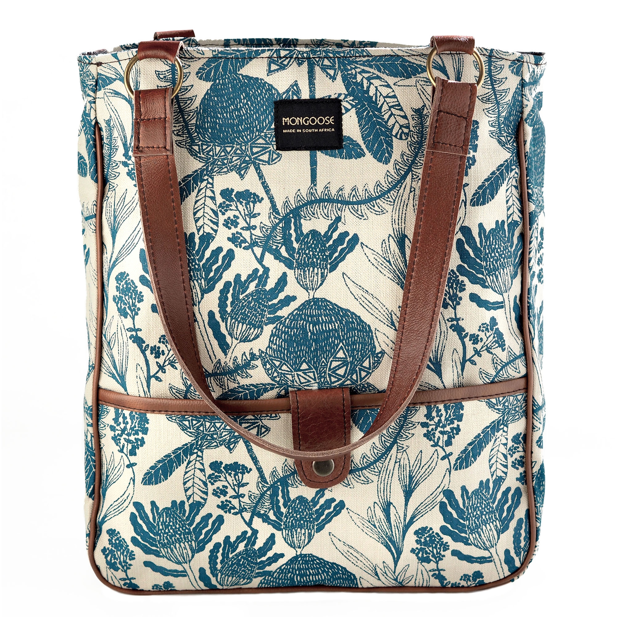 Mongoose Large Shoulder Bag in Fynbos Teal