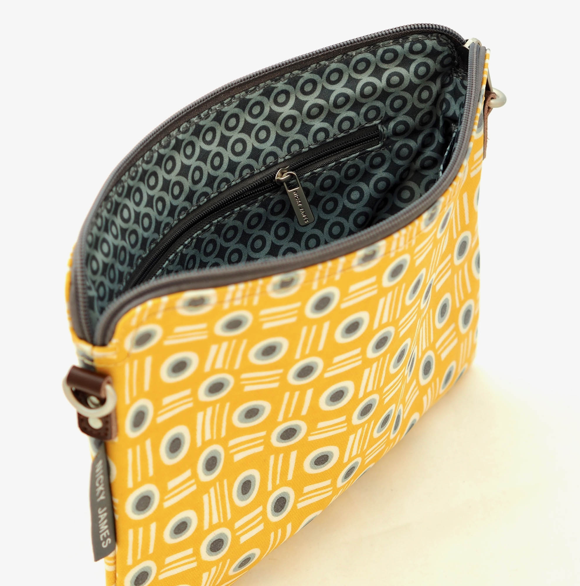 Mustard Pot  Classic Cross with Removable Strap