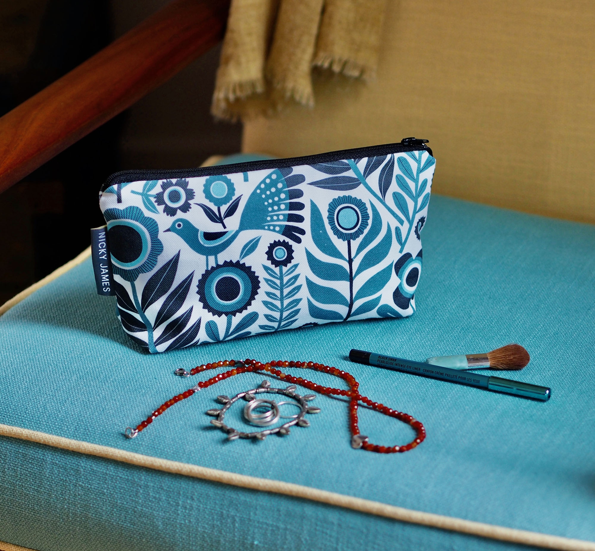 Porcelain Make Up Bag